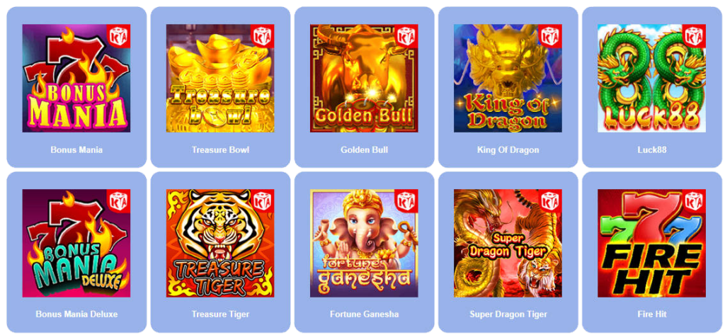 Hot Taya365 slots games